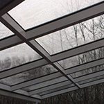 Особенности стеклянных крыш